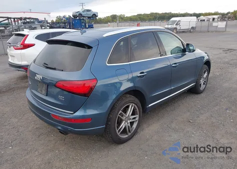 2017 Audi Q5 2.0T Premium из США, поврежденный, VIN WA1L2AFP2HA004665